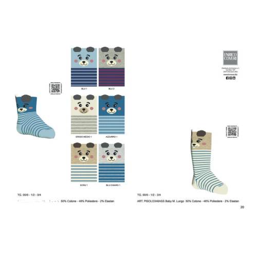 Socke 6 Stück lang M.