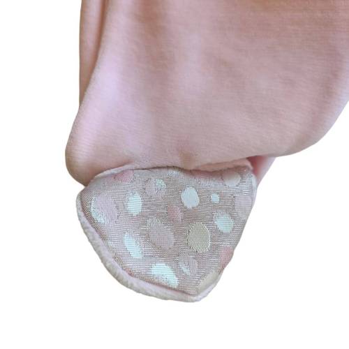 Housse chenille rose pour nouveau-né 1 mois Ninnaoh -  2