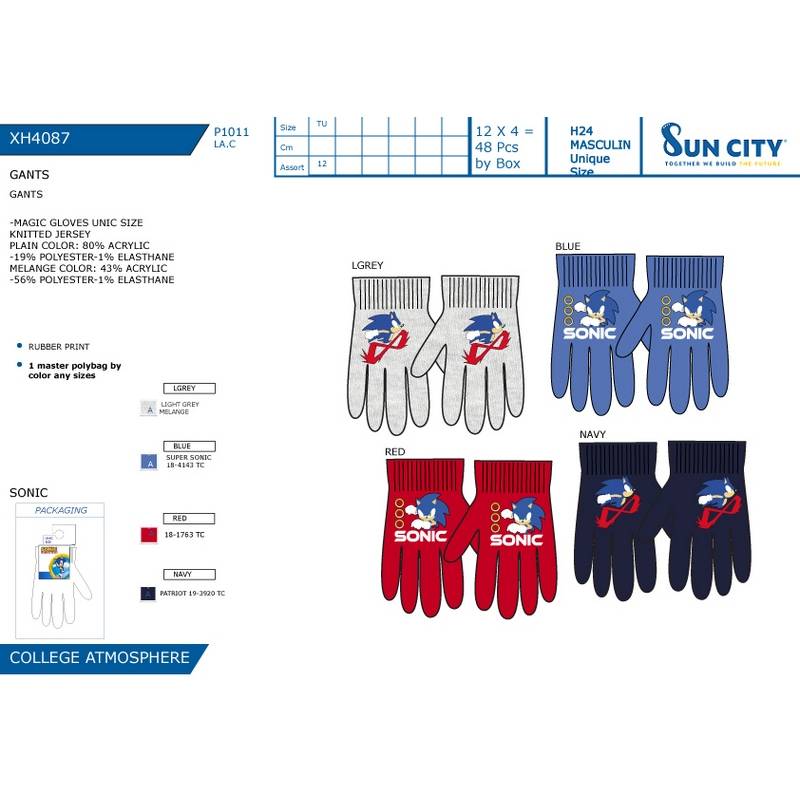 Guantes sónicos