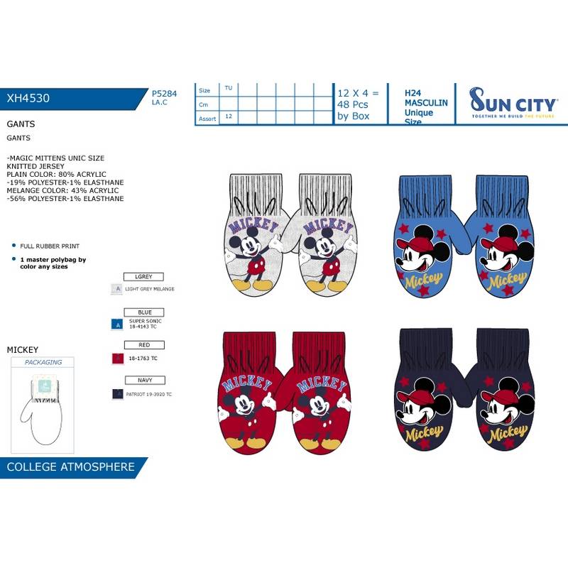 Luvas Mickey