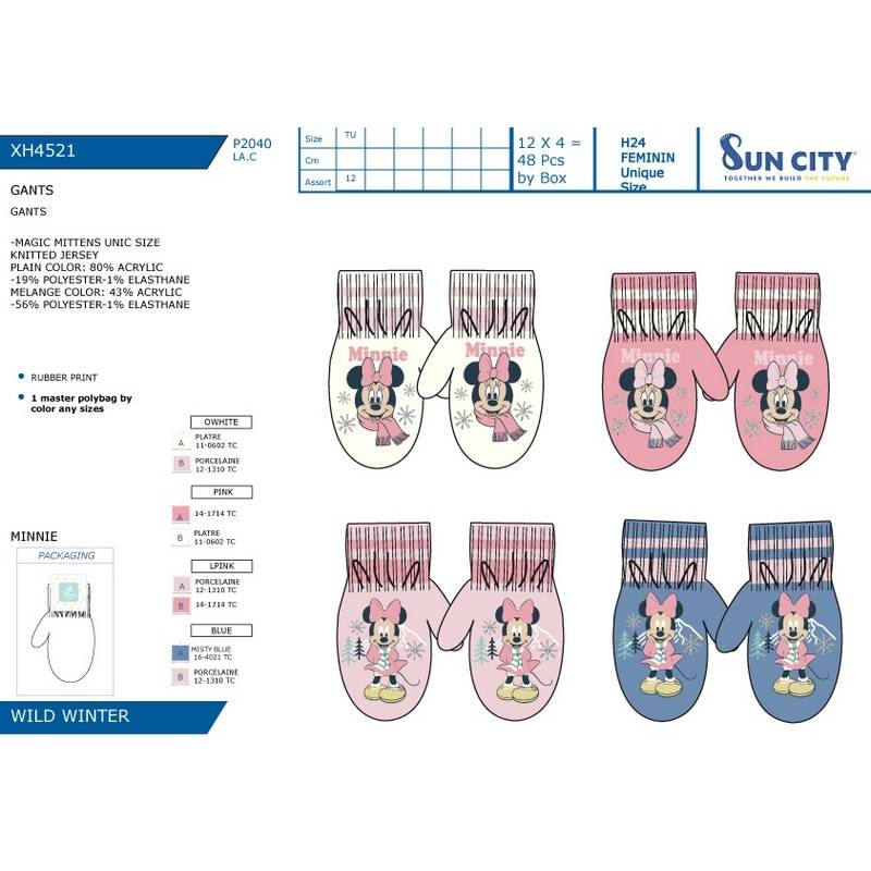 Luvas Minnie
