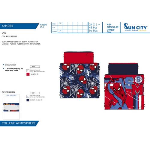 Calentador de cuello espía