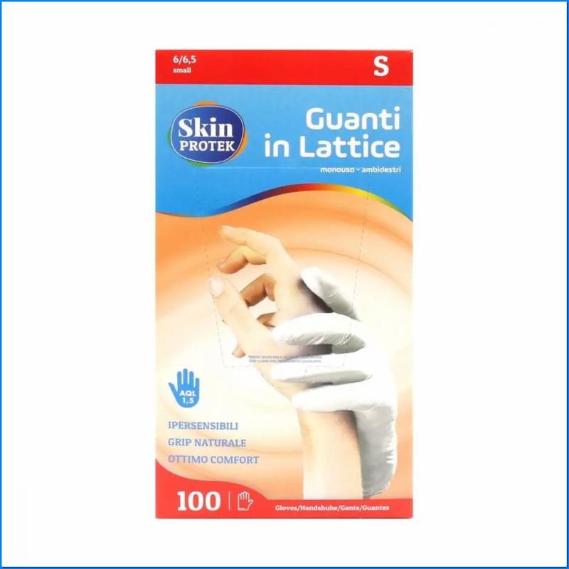 Skinprot Guantes de látex Piccolax100