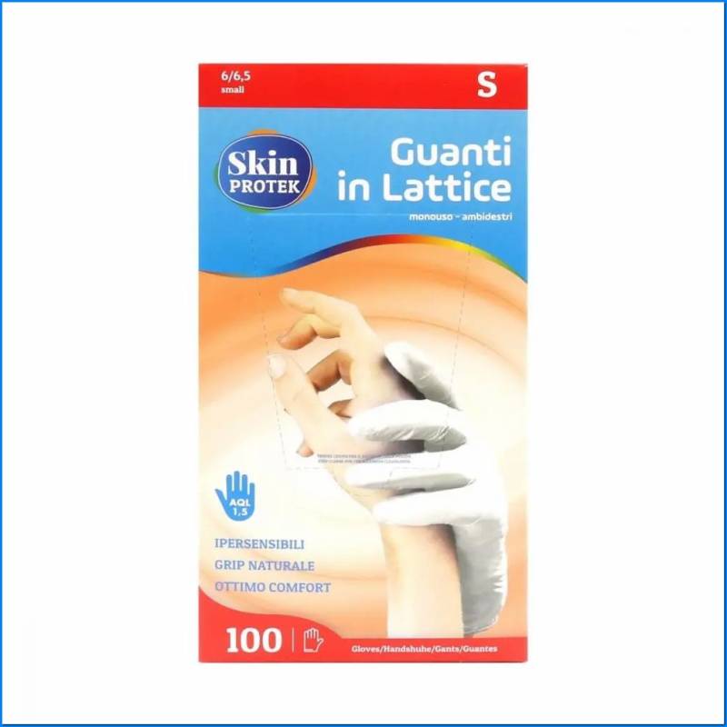 Skinprot Latex Gloves Piccolax100