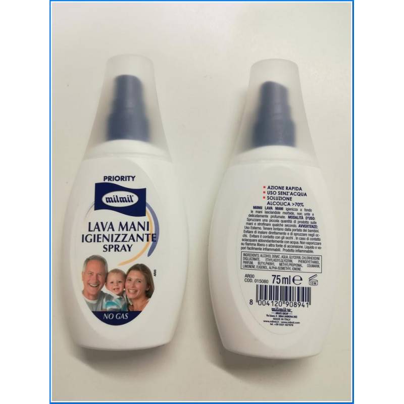Mil Mil Spray de Mãos 75 Ml