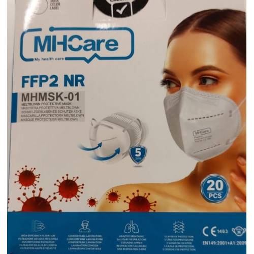 Masken Schwarz Ffp2 Stck. 20
