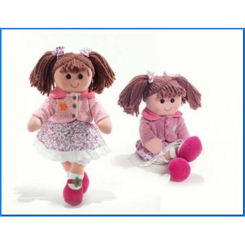 Boneca de pano Dorothy - H.35 Cm.