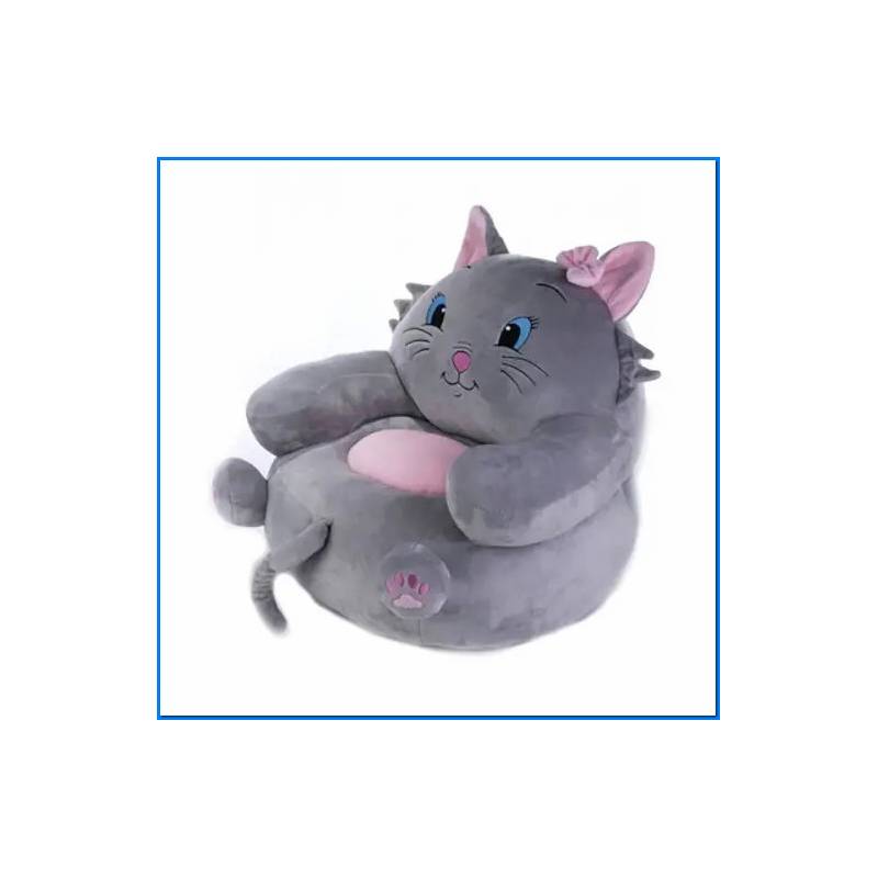 Cadeirão Cat Cinzento L.45cm P.42cm H