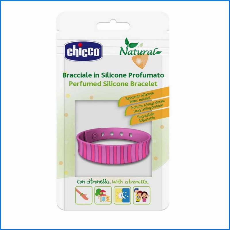 Pulseira de silicone perfumada