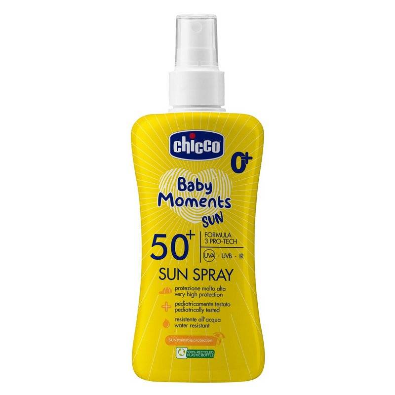 Chicco Latte Spray Spf50+ 150ml