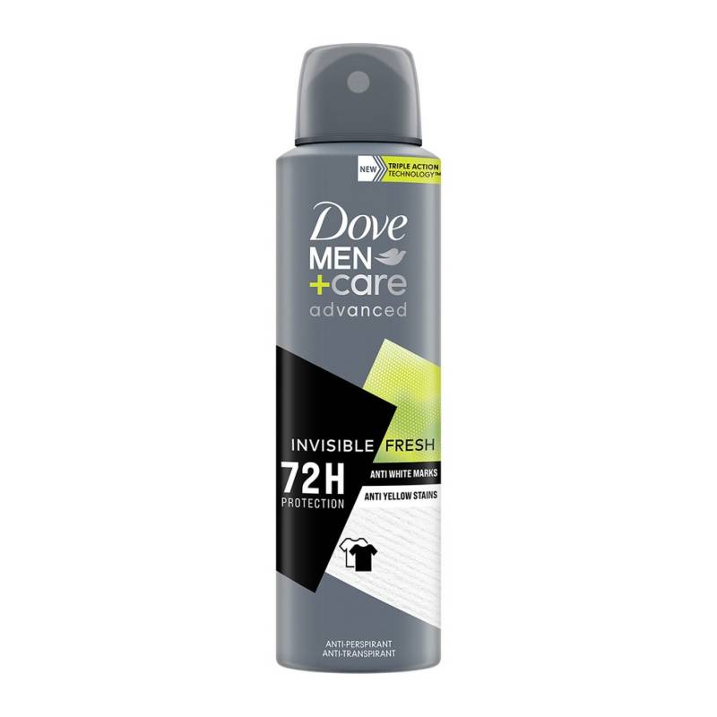 Deo Dove Spray 150 Men Invis Fresh