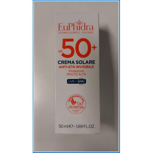 Crema facial 50+ Invisible