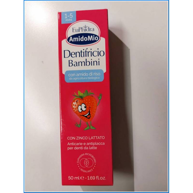 Pasta de dentes Euph 1-5 A 50 Ml Morango
