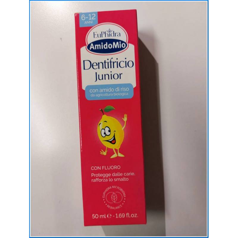 Pasta de dentes Euph 6-12 A 50 Ml Limão