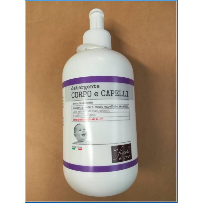 Produto de limpeza para o corpo e o cabelo 400 ml