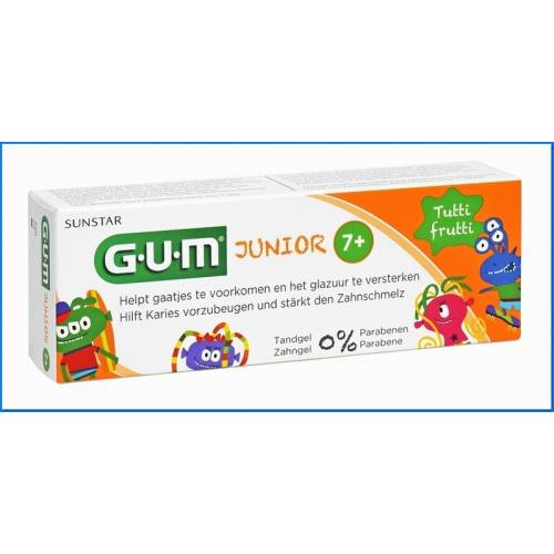 Pasta de dentes Junior Monster 7+ 50 Ml.