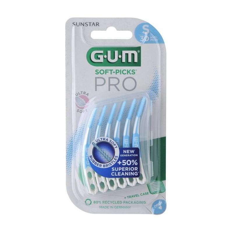 Escova de borracha Soft-Picks Pro pequena
