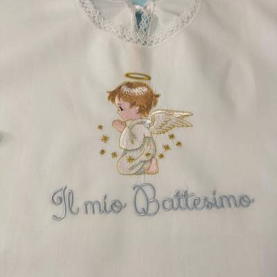 Chemise de baptême pour garçon 6/12 mois - 