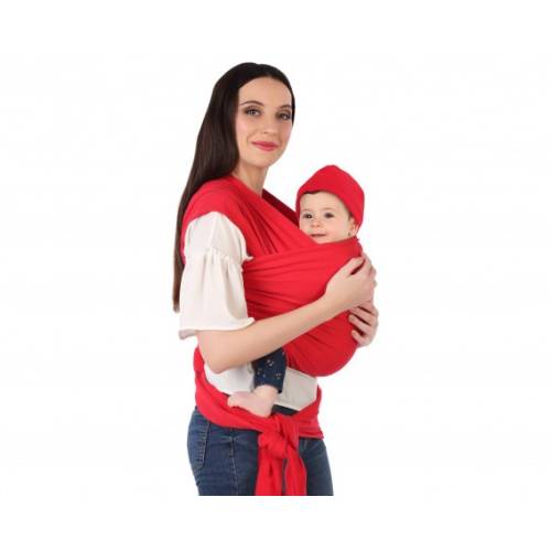 Porte-bébé Bebe en coton rouge