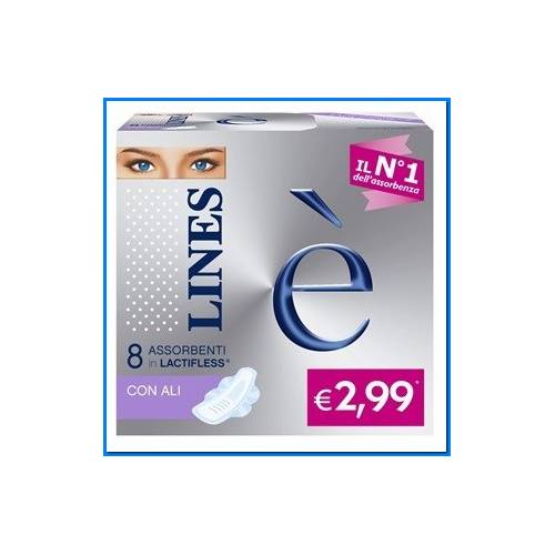 Líneas absorbentes E X 8 Alas