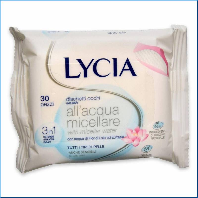 Pads de limpeza Água micelar