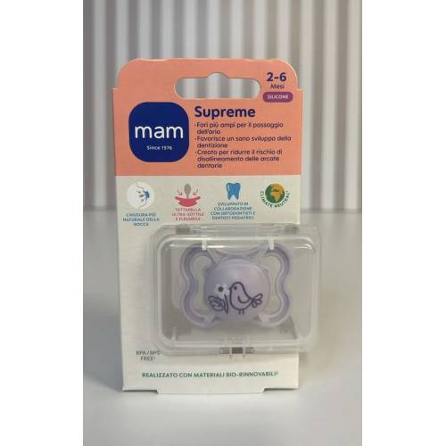 Chupetes Supreme 2-6, Silicona