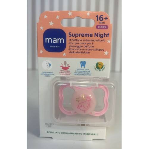 Chupetas Supreme Night 16+, Silicone