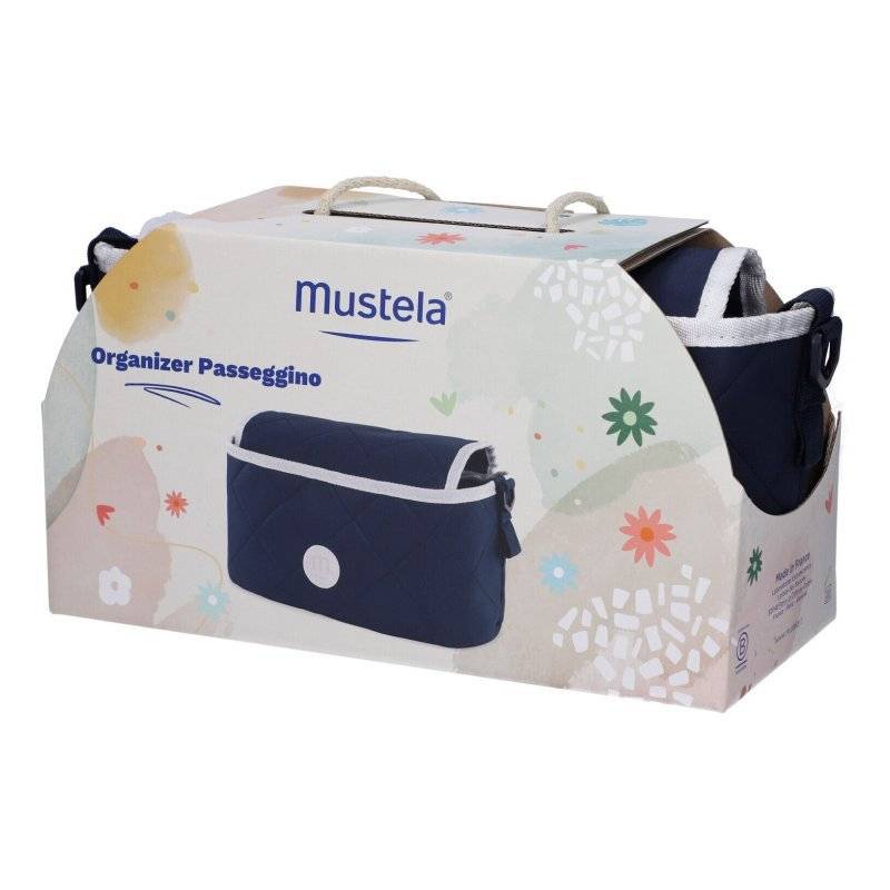 Suporte de objectos para carrinho de bebé