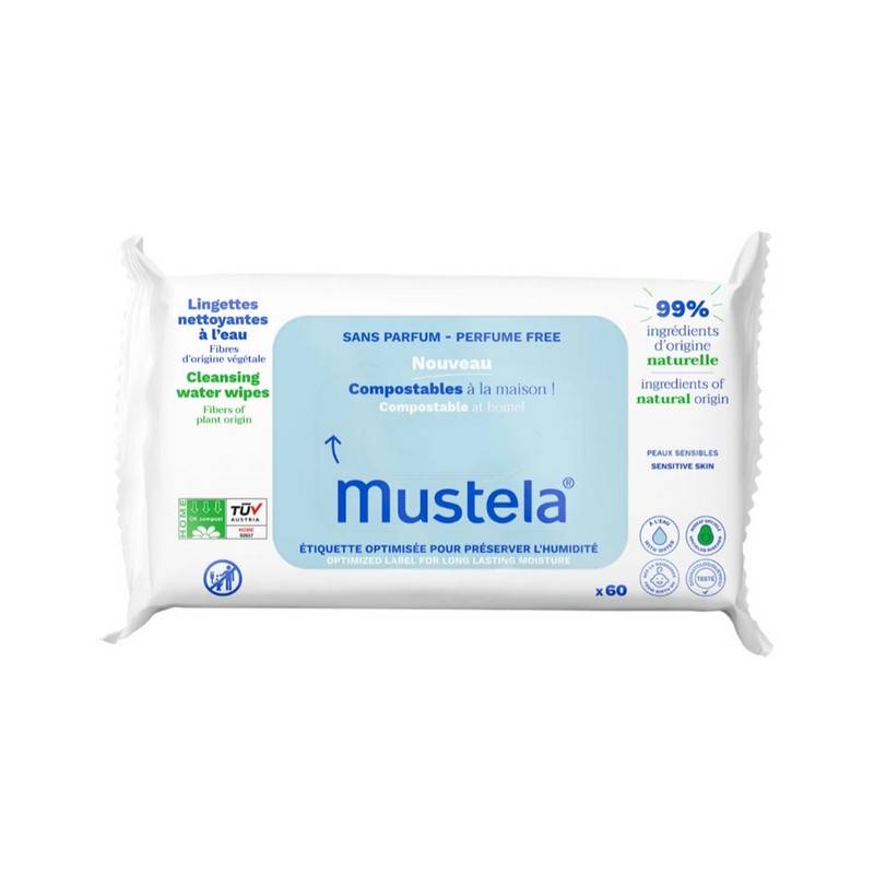 Toallitas Higiénicas Compostables 60p - Pcs. 12