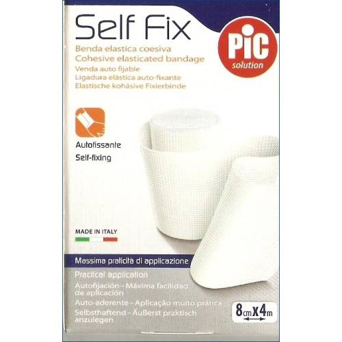 Selbstfixierende elastische Binde Cm8x4m gestanzt