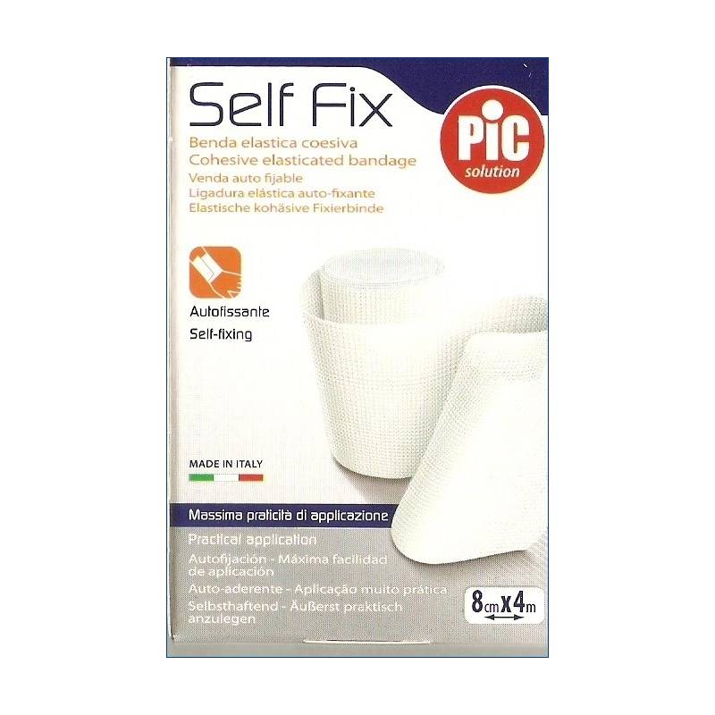 Self-Fix Elastic Bandage Cm8x4m die-cut