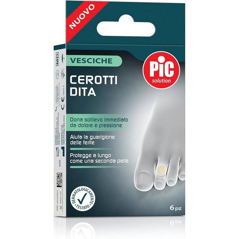 Cerotti Vesciche 18x61mm Dita 6pz