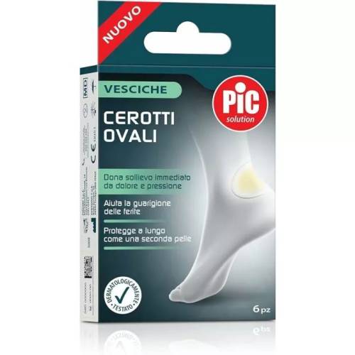 Gesso oval para bolhas 44x69mm 6pcs