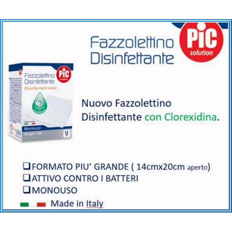 Fazzolettini Disinfettanti Pz.12