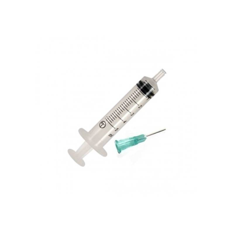 Syringe Pcs.100 - 5ml Needle 23x1 1/4