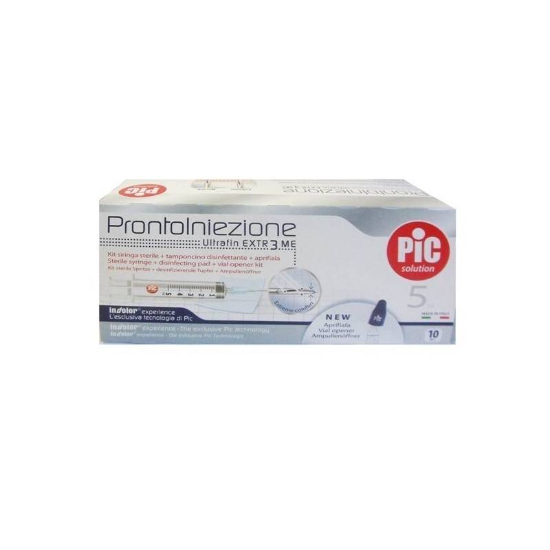 Jeringa Pcs. 10 Listo para inyección 5ml Aguja