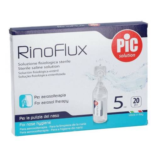 Soluz. Rinoflux fisiológico 5ml 20uds