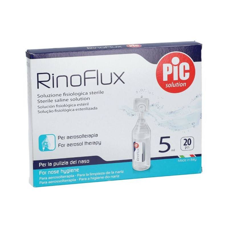 Soluz. Rhinoflux fisiológico 5ml 20pcs