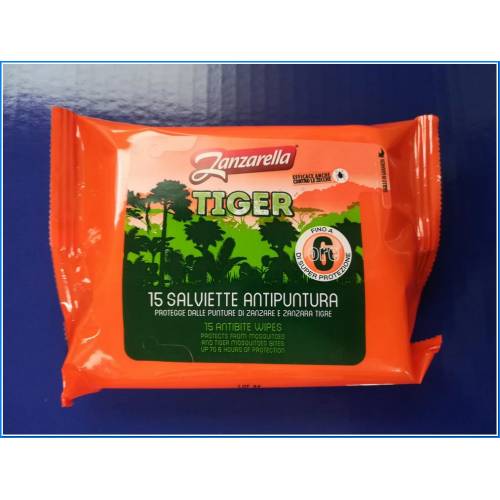 15 Toalhetes Tigre