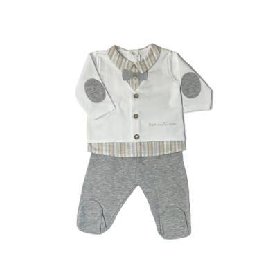 Coordinato nascita neonato cotone Barcellino - 