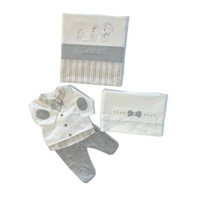 Coordinato nascita neonato cotone Barcellino - 