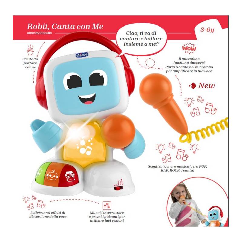 Juego Robit Sing Along It