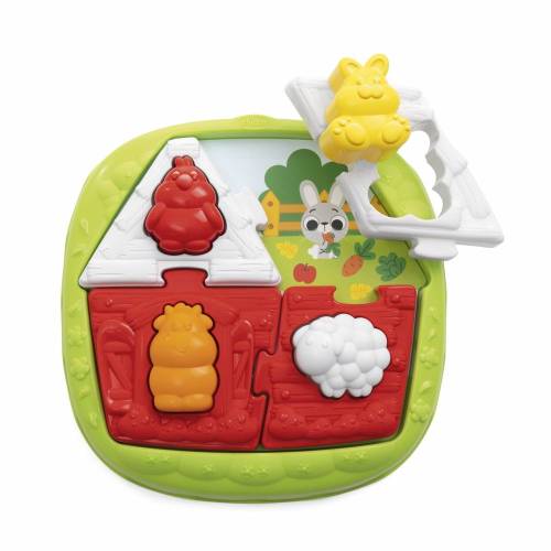 Juego S2p 2en1 Casa Granja Puzzle