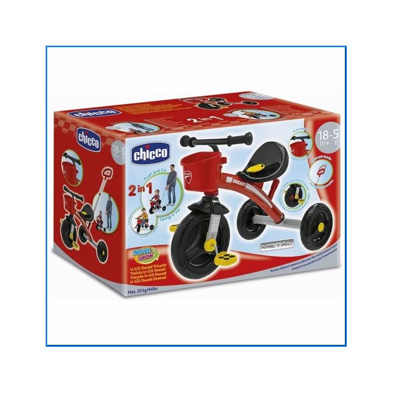 Juego Triciclo U-Go Ducati