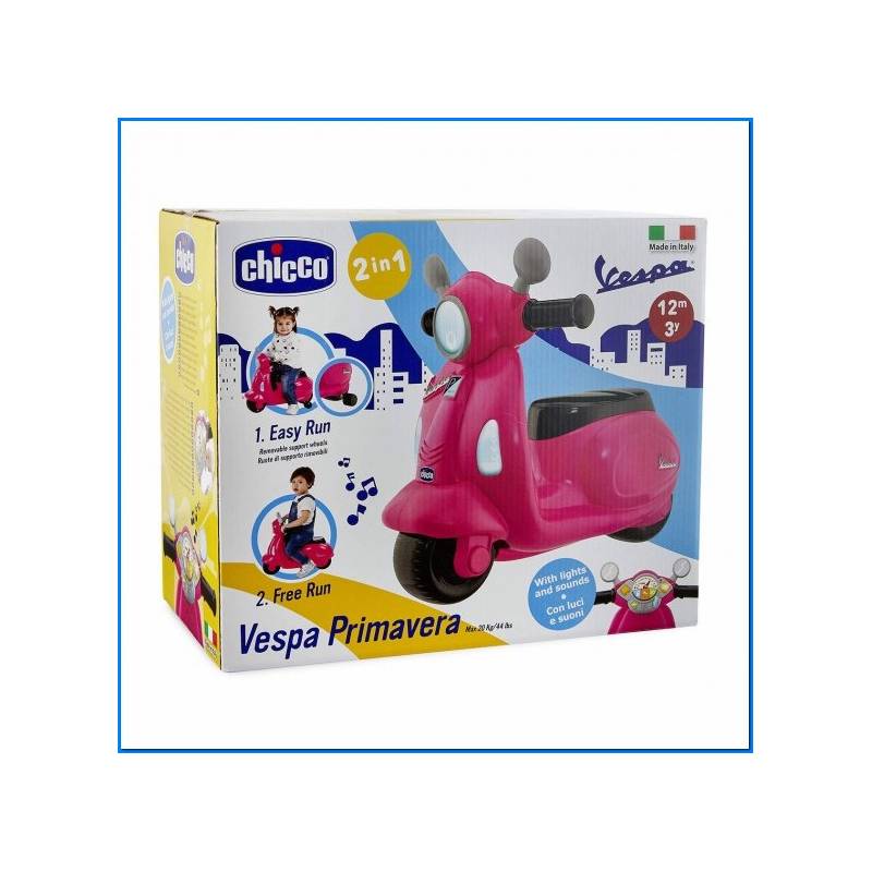 Jogo Vespa primavera cor-de-rosa