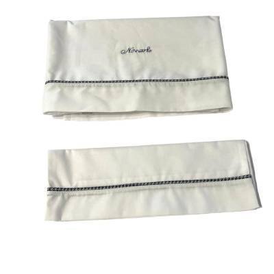 Lenzuolino Ninnaoh neonato bianco e blu - 