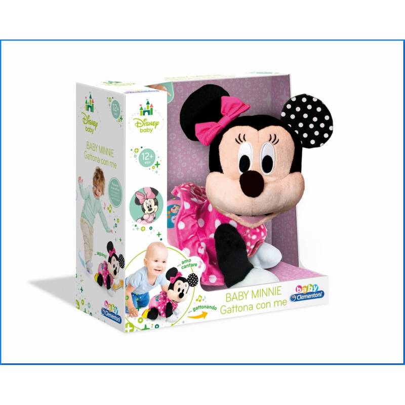 Bebé Minnie gatea conmigo