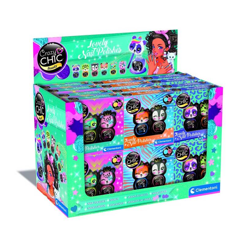 Mini vernizes para unhas Crazy Chic