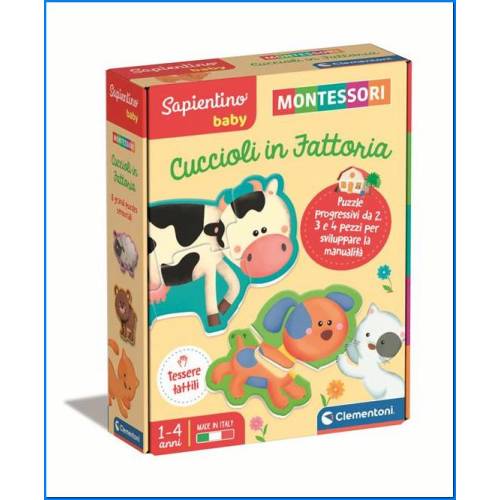 Welpen auf dem Bauernhof