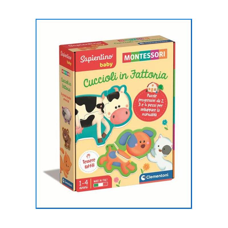 Cachorros en la granja